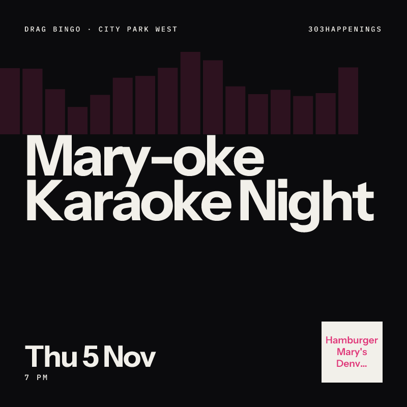 Mary-oke Karaoke Night at Hamburger Mary's