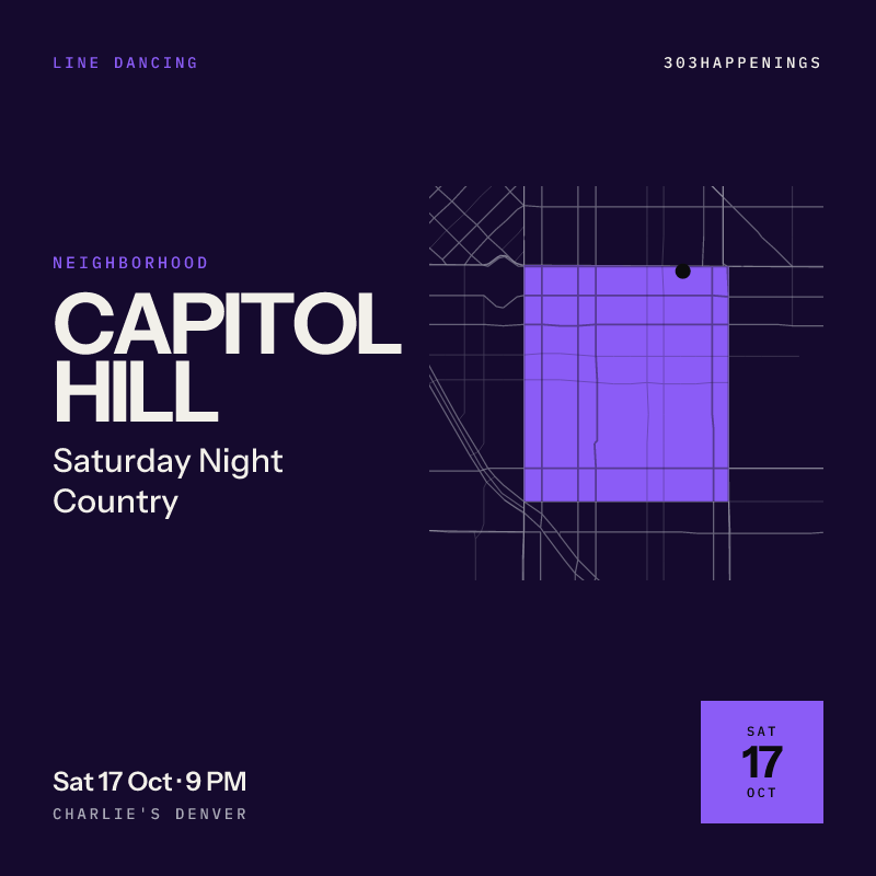Saturday Night Country Dance at Charlie's Denver
