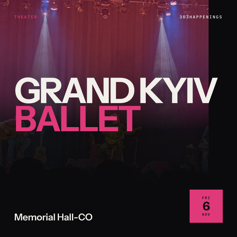 Grand Kyiv Ballet at Memorial Hall-CO