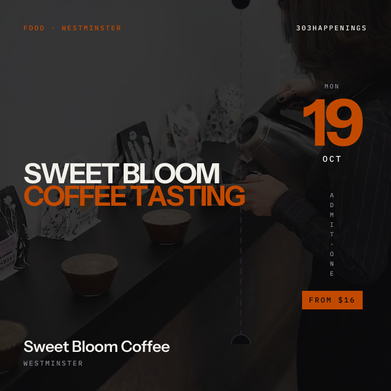 Sweet Bloom Coffee Tasting: Westminster