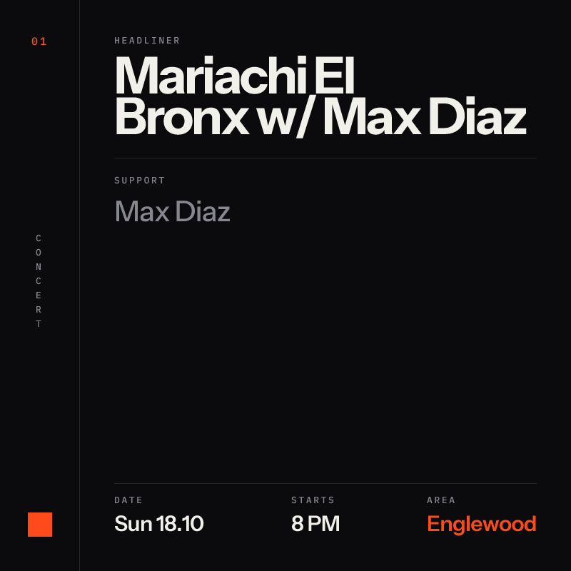 Mariachi El Bronx with Max Diaz