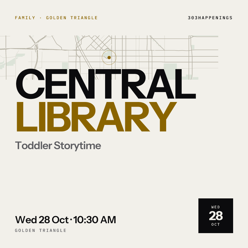 Toddler Storytime at Central Library, Golden Triangle