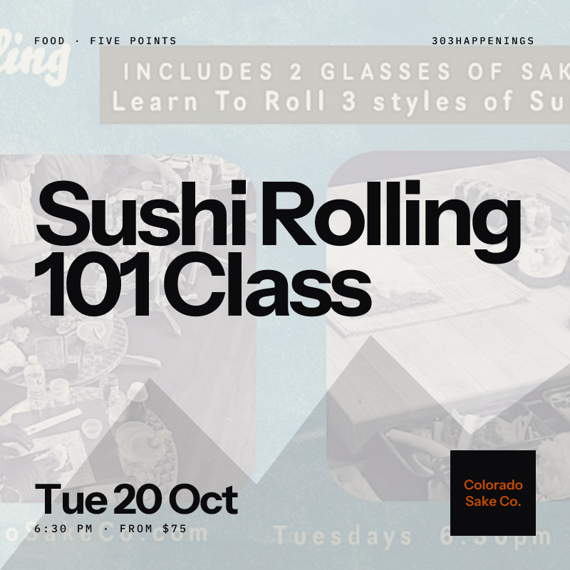 Sushi Rolling 101 Class