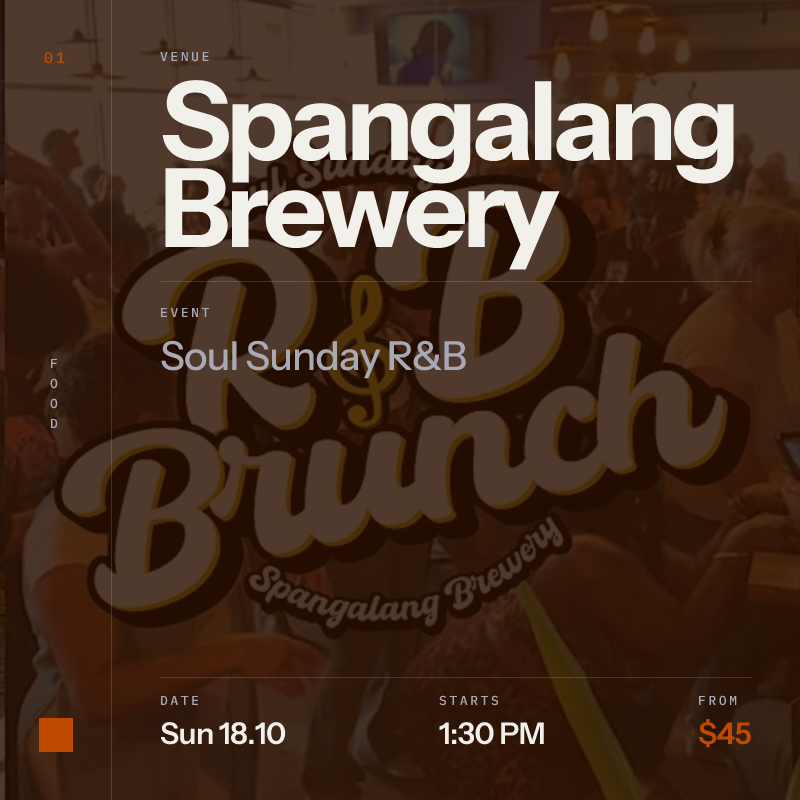 Soul Sunday R&B at Spangalang
