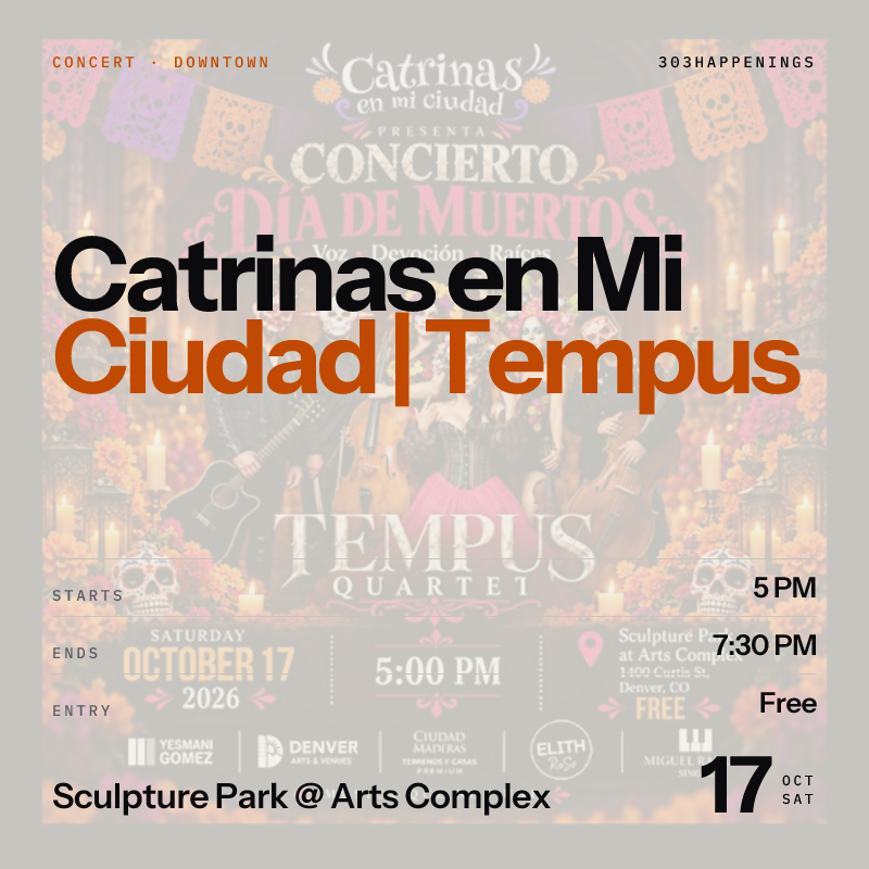 Catrinas en Mi Ciudad | Tempus Quartet Outdoor Concert