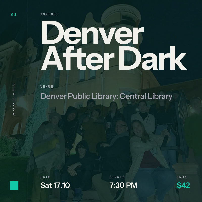 Denver After Dark: A Haunted Denver Bus Tour of Cap Hill & Cheesman Park