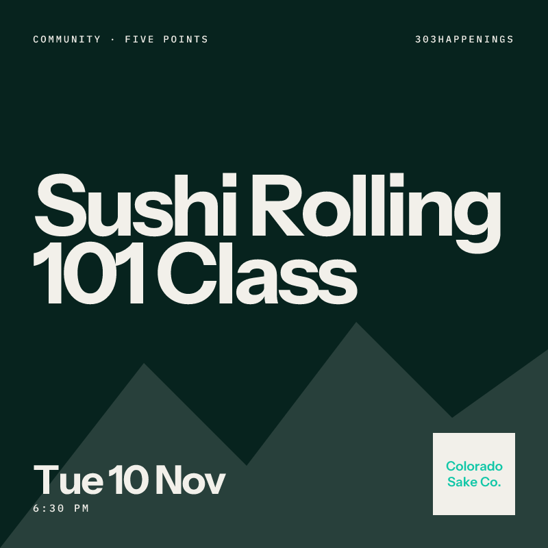 Sushi Rolling 101 Class