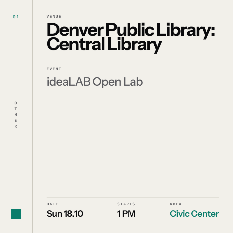 ideaLAB Open Lab