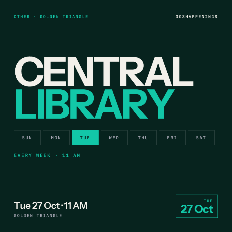 Cuentacuentos para la familia at Central Library, Golden Triangle