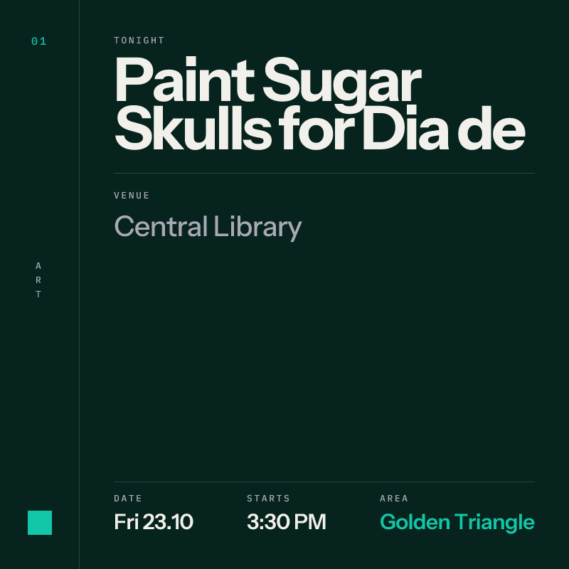 Paint Sugar Skulls for Dia de los Muertos / Decora una calaverita por el Día de Muertos