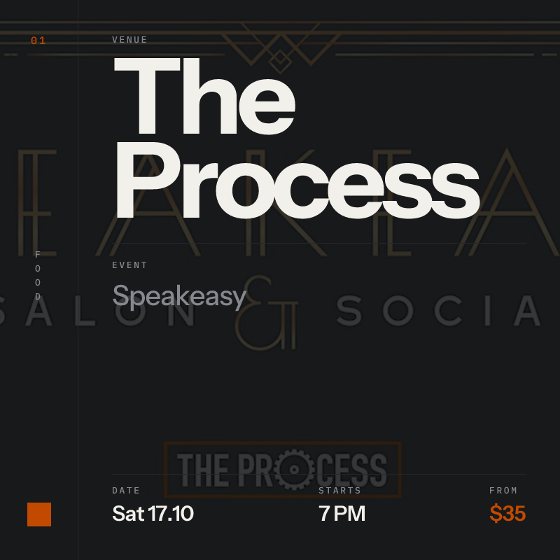 Speakeasy - A Phone-Free Salon & Social