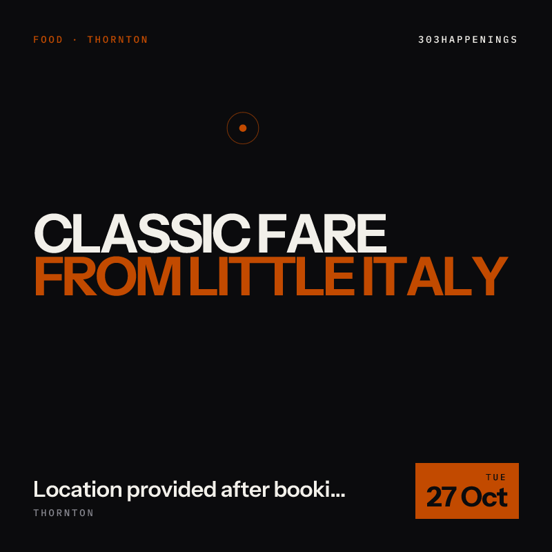 Classic Fare From Little Italy - Cooking Class in Denver| Cozymeal™
