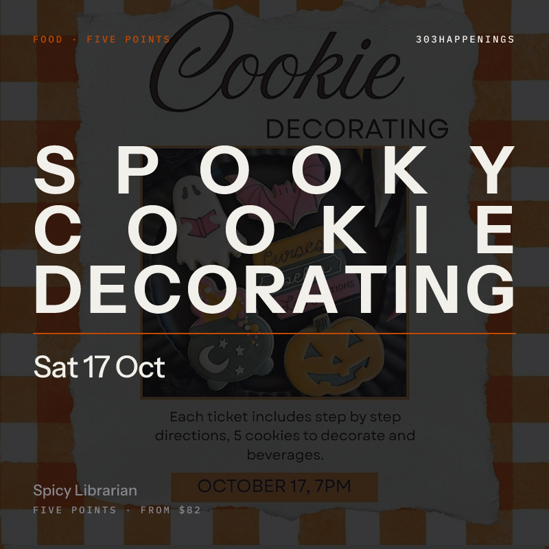 Spooky Cookie Decorating Class