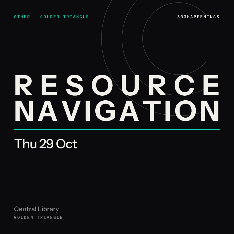 Resource Navigation at Central Library, Golden Triangle