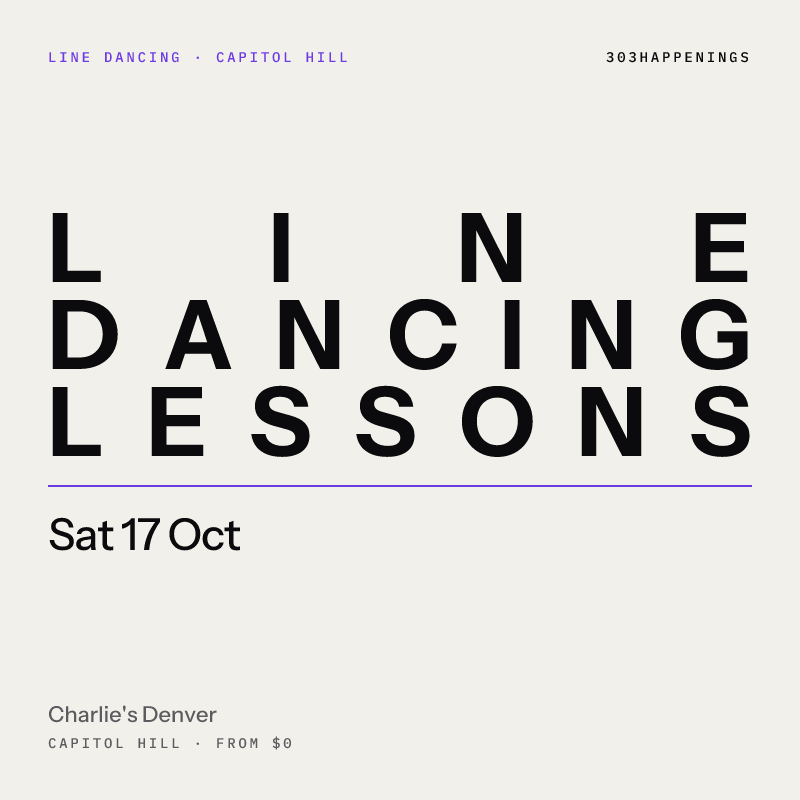 Free Line Dancing Lessons at Charlie's Denver