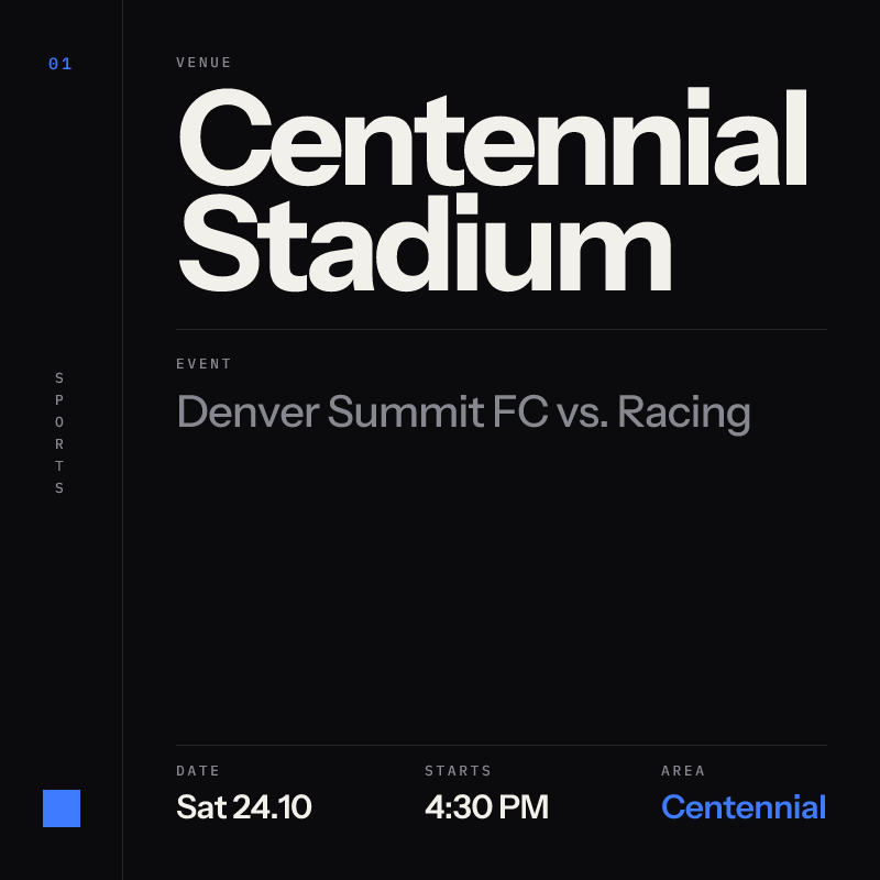 Denver Summit FC vs. Racing Louisville FC