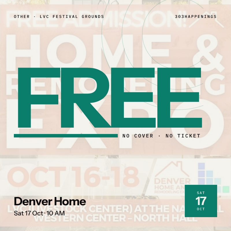 FREE Denver Home & Remodeling Expo, October 2026