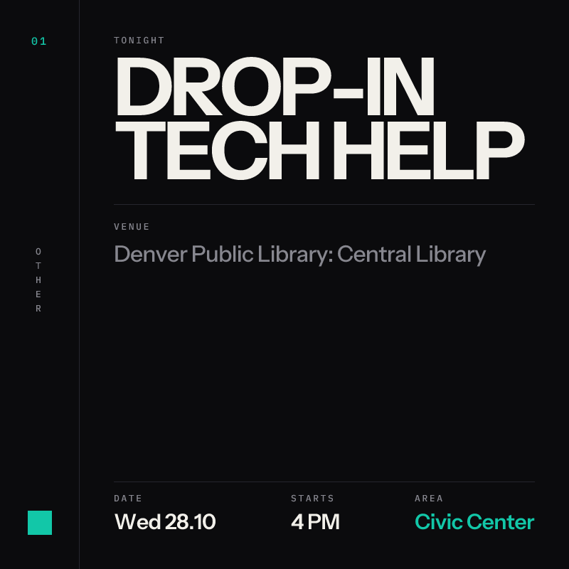 Drop-In Tech Help
