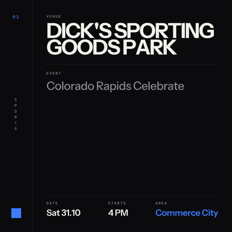 Colorado Rapids Celebrate Fan Appreciation Night with Halloween Festivities at DICK'S Sporting Goods Park, Commerce City