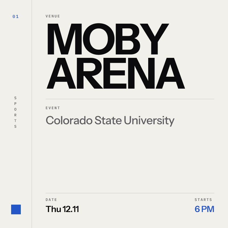 Colorado State University Rams vs. Fresno State Bulldogs (Women's Volleyball)