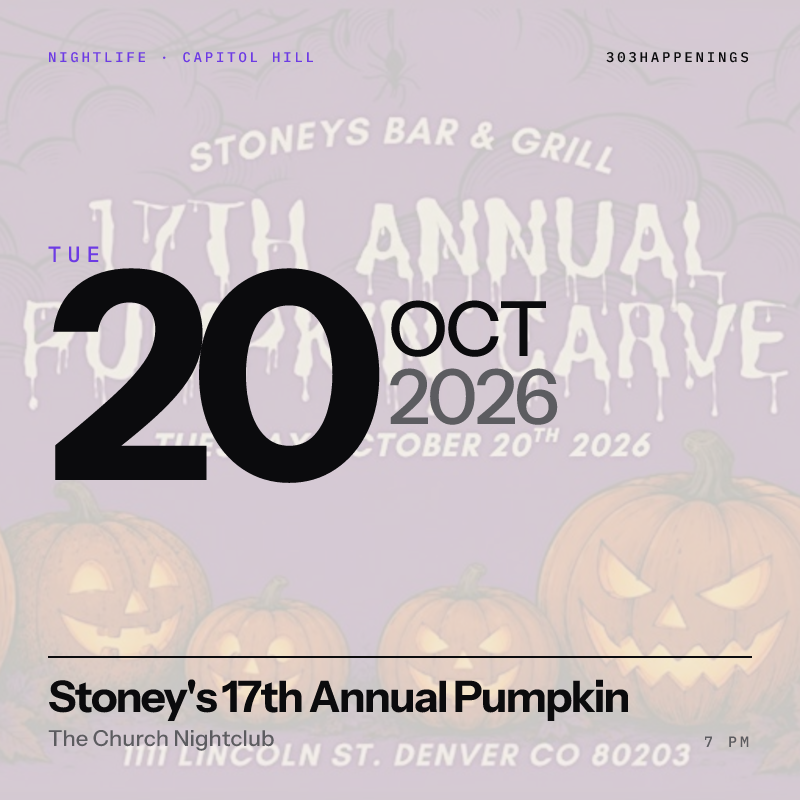 Stoney's 17th Annual Pumpkin Carve