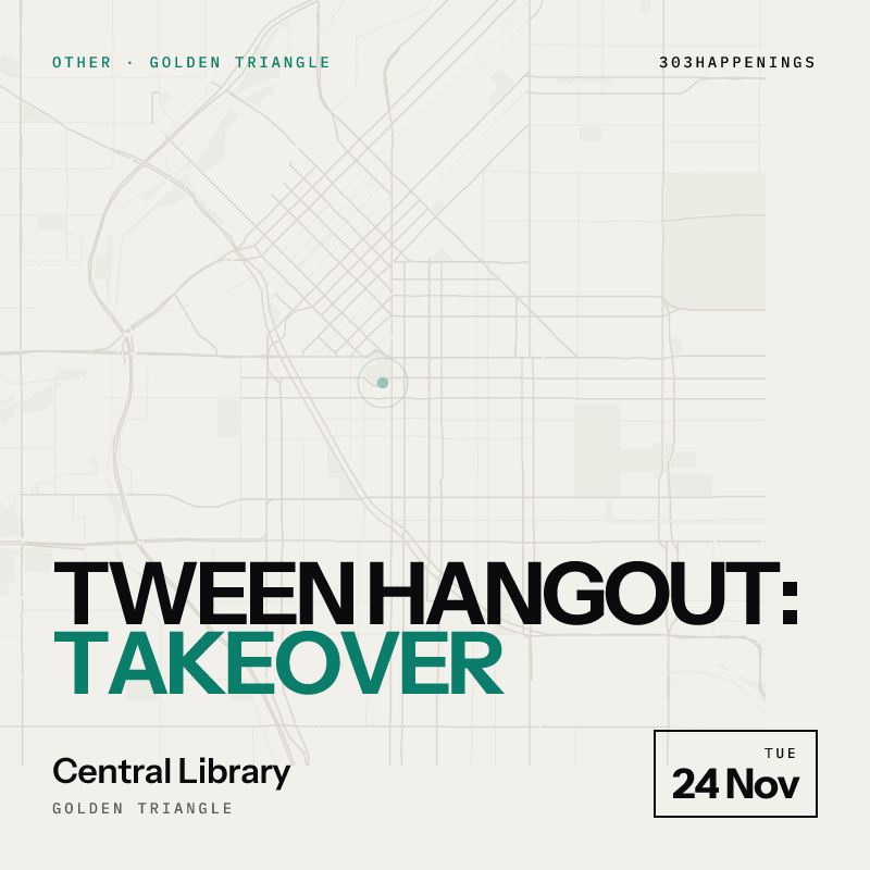 Tween Hangout: Takeover at Central Library, Golden Triangle