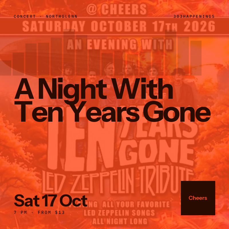 A Night With Ten Years Gone - Led Zeppelin Tribute @ Cheers