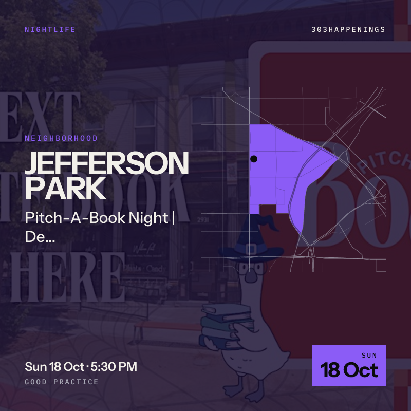 Pitch-A-Book Night | Denver