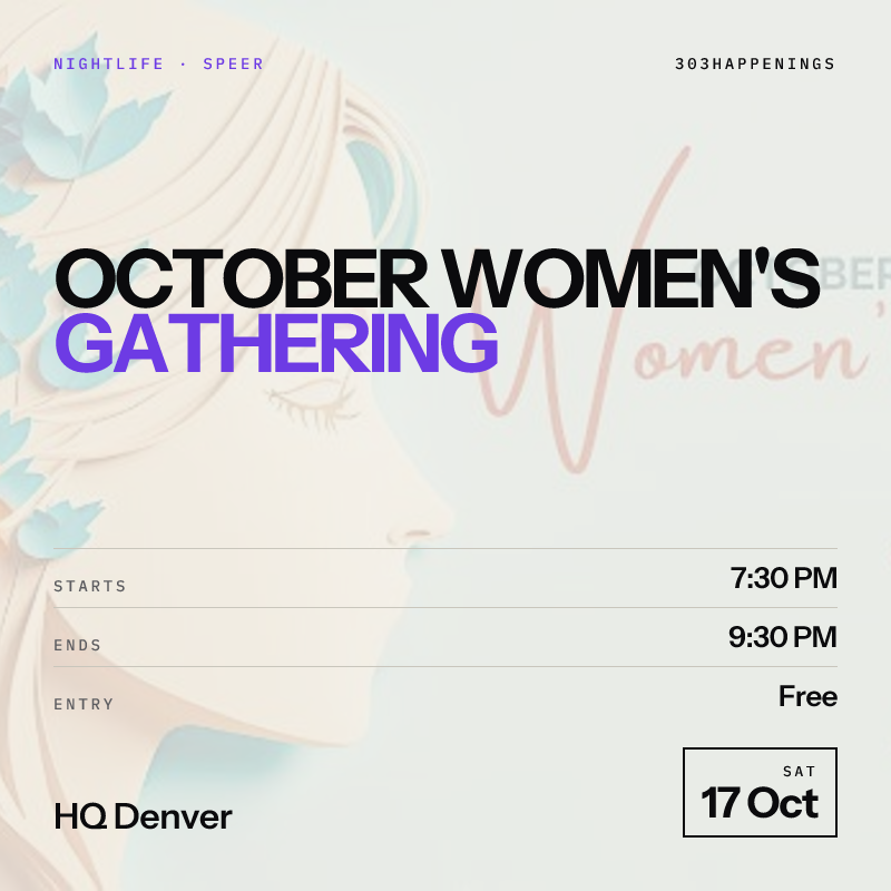 October Women's Gathering