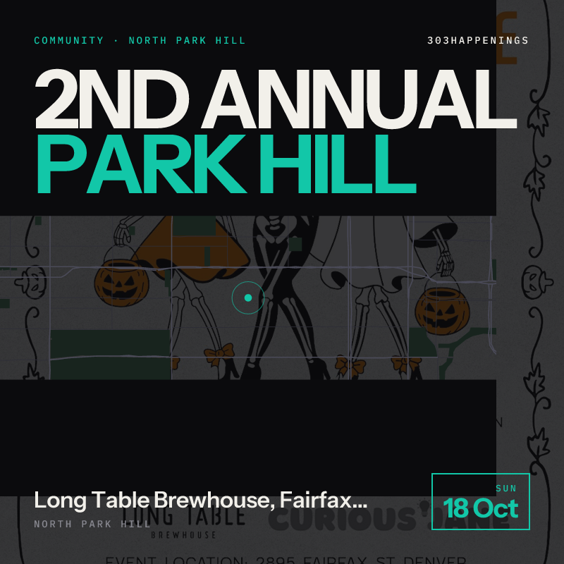 2nd Annual Park Hill Halloween Costume Parade + Crafternoon