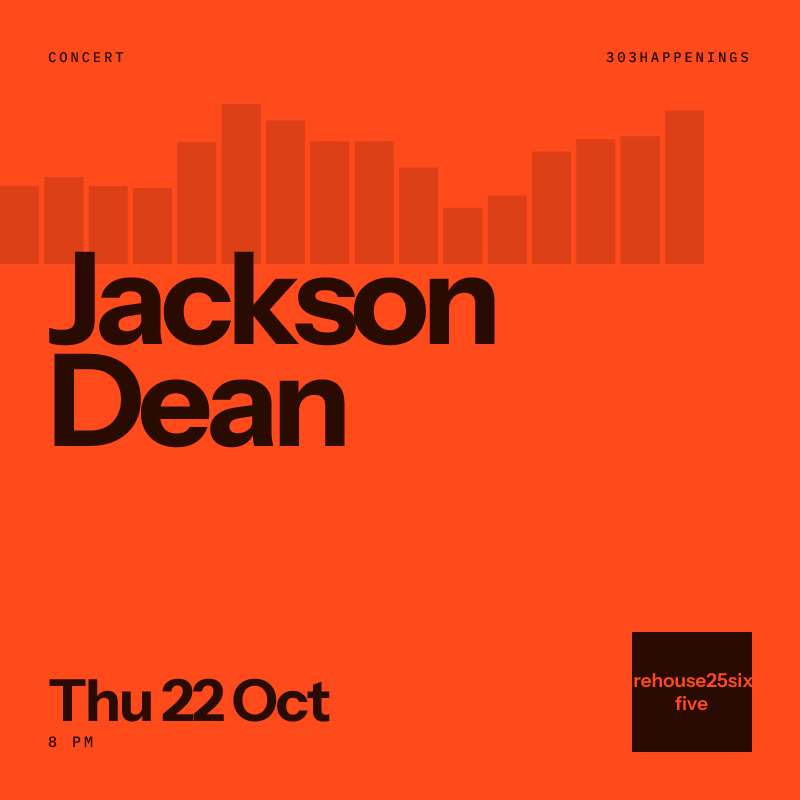 Jackson Dean at Warehouse25sixty-five