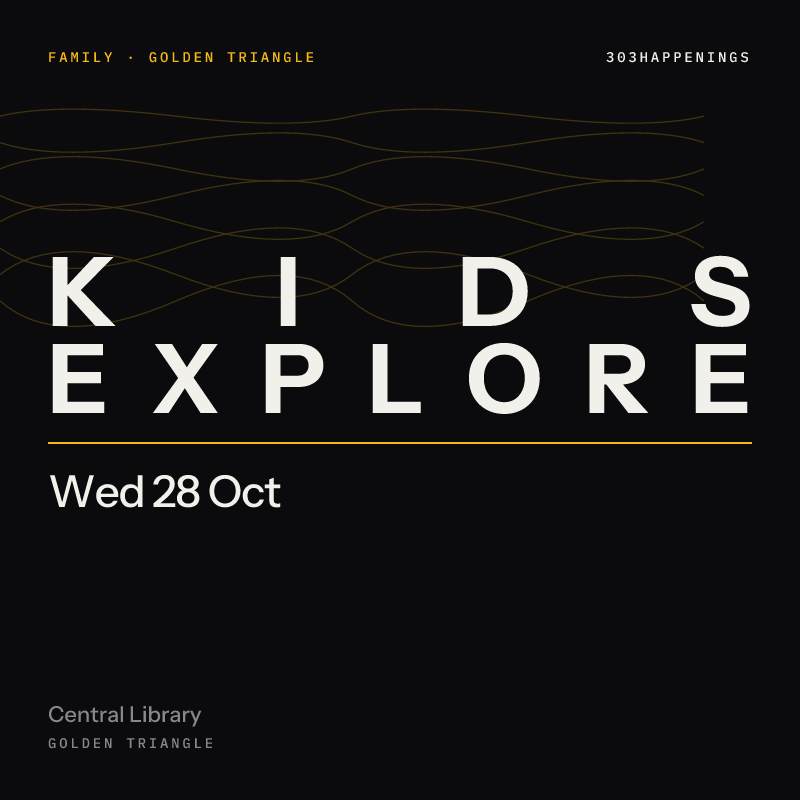 Kids Explore at Central Library, Golden Triangle