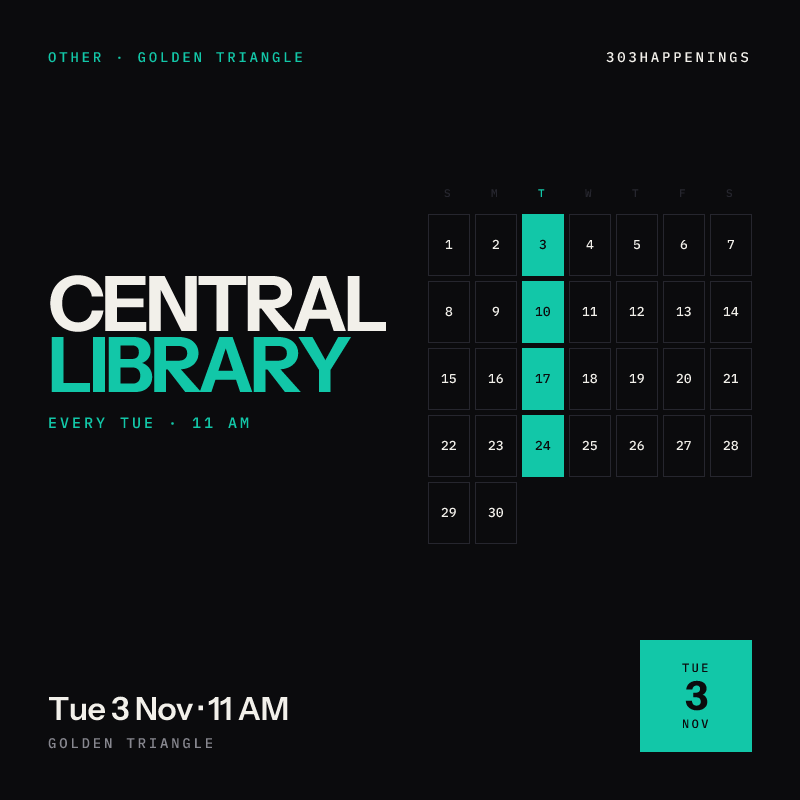 Cuentacuentos para la familia at Central Library, Golden Triangle