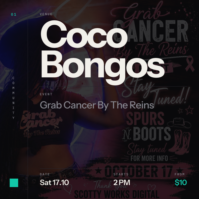 Grab Cancer By The Reins