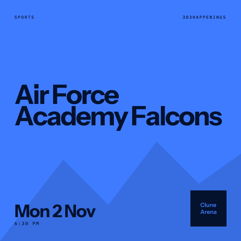 Air Force Academy Falcons vs. Denver Pioneers (Women's Basketball) at Clune Arena