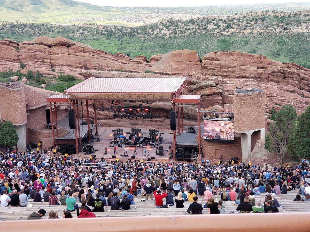 Red Rocks Amp, a park in Morrison, Denver