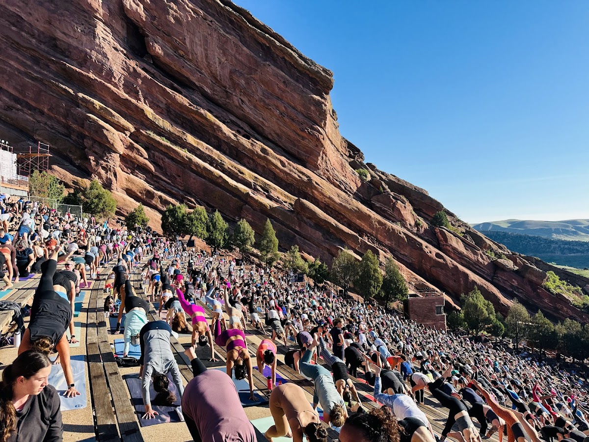 Red Rocks Amp, a park in Morrison, Denver