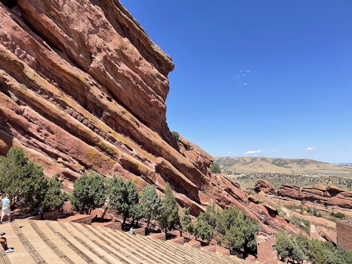 Red Rocks Amphitheatre, a outdoor venue in Morrison, Denver